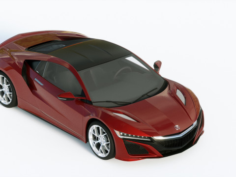 Acura NSX 2019 Modelo 3D