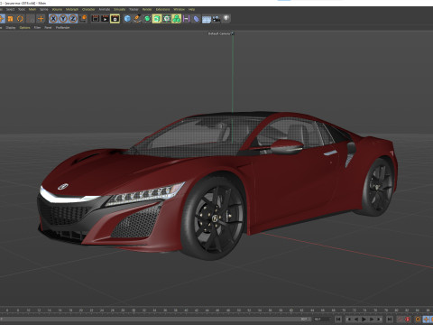 Acura NSX 2019 Modelo 3D