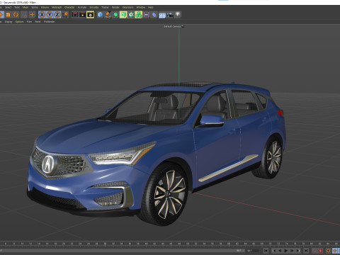 Acura RDX 2019 3D Model