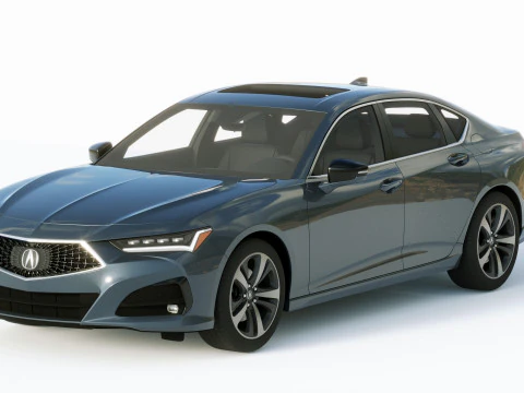 Acura TLX 2019 3D Model