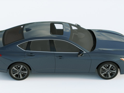 Acura TLX 2019 Model 3D