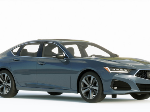Acura TLX 2019 Model 3D