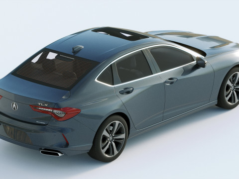Acura TLX 2019 Model 3D