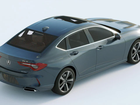 Acura TLX 2019 3D Model
