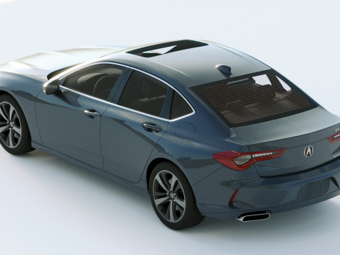 Acura TLX 2019 Model 3D