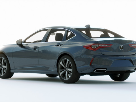 Acura TLX 2019 Model 3D