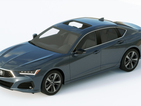 Acura TLX 2019 Model 3D