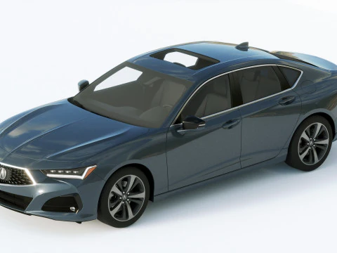 Acura TLX 2019 3D Model