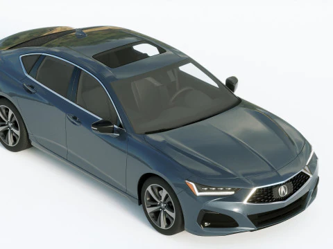Acura TLX 2019 3D Model