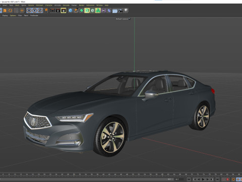 Acura TLX 2019 Model 3D