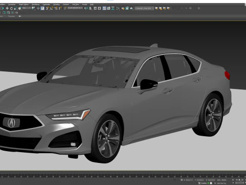 Acura TLX 2019 3D Model
