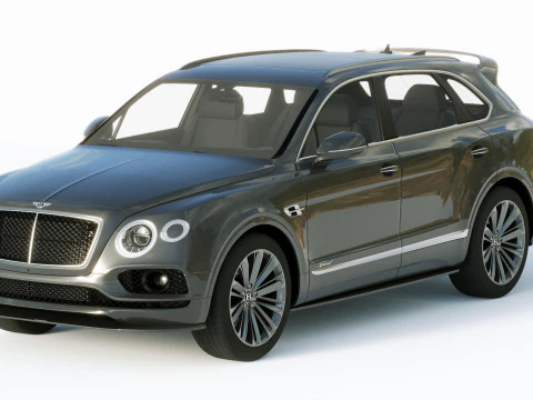 Bentley Bentayga Speed 2020 3D Model