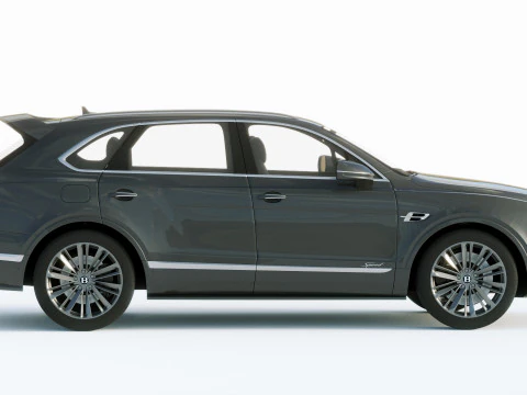 Bentley Bentayga Speed 2020 3D Model