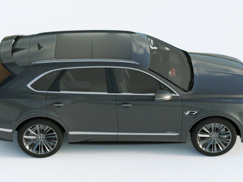 Bentley Bentayga Speed 2020 3D Model