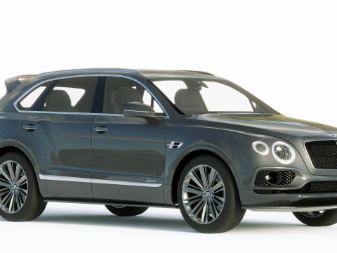 Bentley Bentayga Speed 2020 3D Model