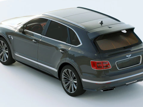 Bentley Bentayga Speed 2020 3D Model