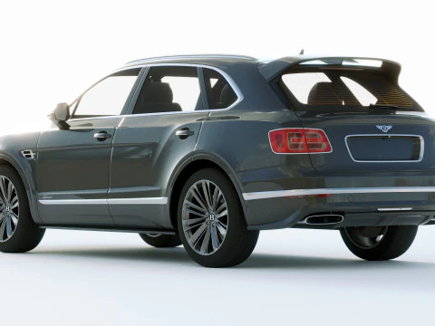 Bentley Bentayga Speed 2020 3D Model
