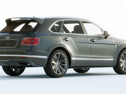 Bentley Bentayga Speed 2020 3Dモデル