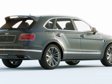 Bentley Bentayga Speed 2020 3D Model