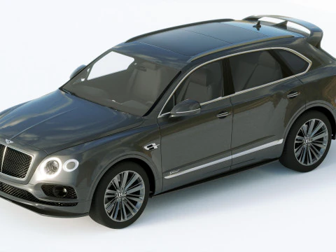 Bentley Bentayga Speed 2020 3D Model