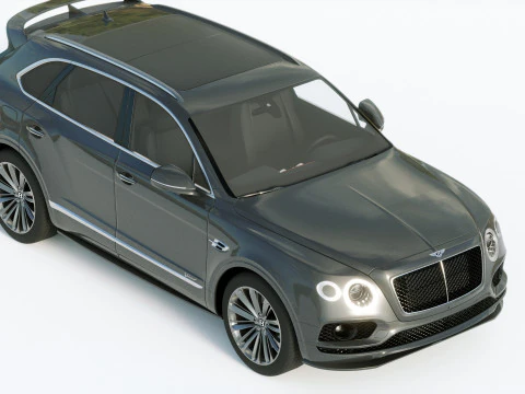 Bentley Bentayga Speed 2020 3D Model