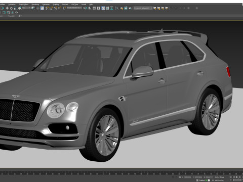 Bentley Bentayga Speed 2020 3Dモデル