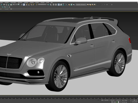 Bentley Bentayga Speed 2020 3D Model