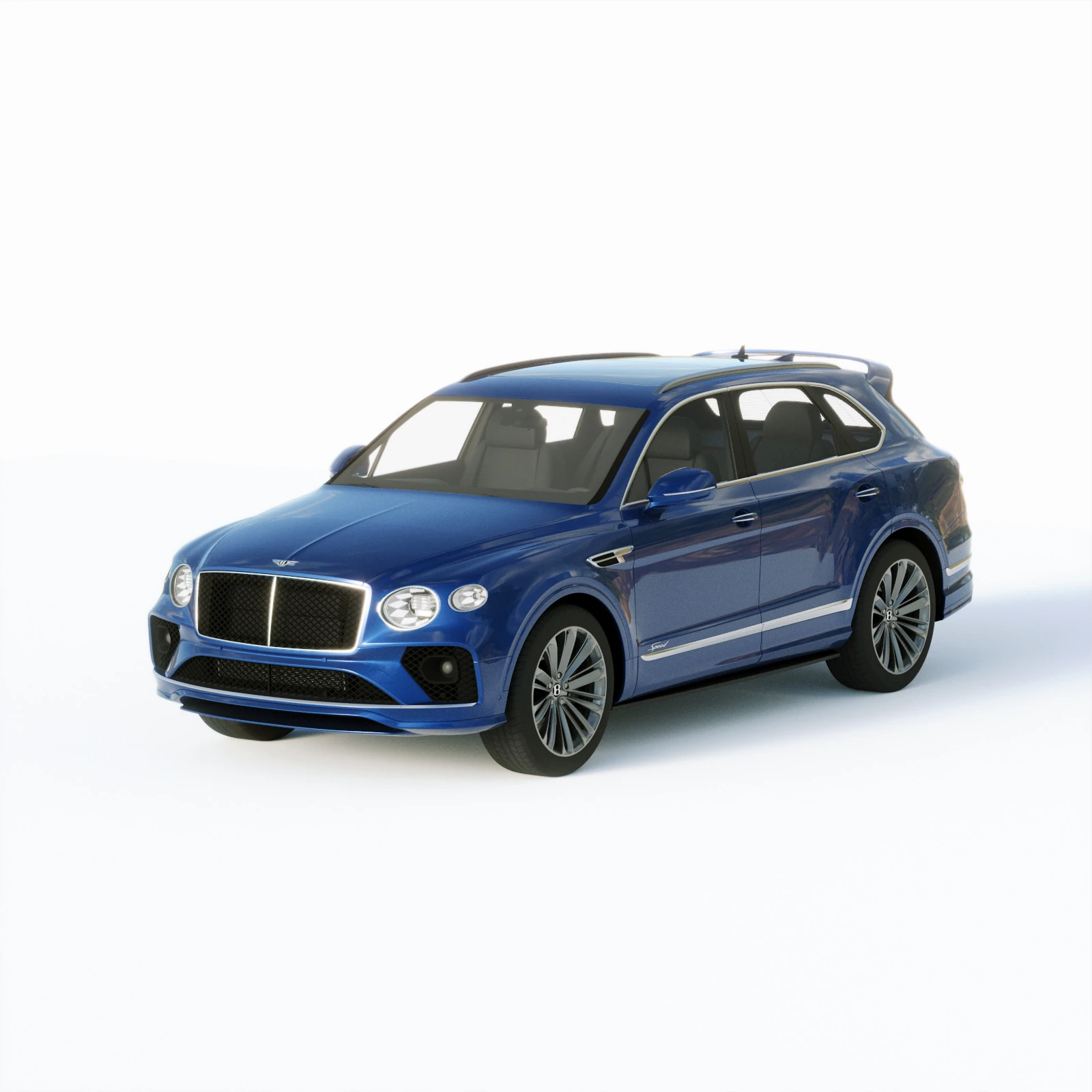 Bentley Bentayga Speed 2021 3D Model .c4d .max .obj .3ds .fbx .stl .blend 