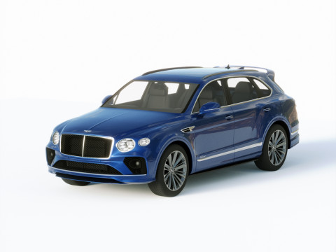 Bentley Bentayga Speed 2021 3D Модель