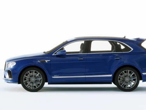 Bentley Bentayga Speed 2021 3D Model
