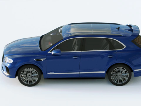 Bentley Bentayga Speed 2021 3D Model