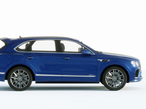 Bentley Bentayga Speed 2021 3D Model