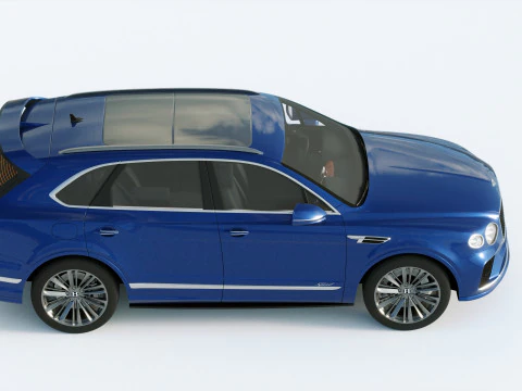 Bentley Bentayga Speed 2021 3D Model