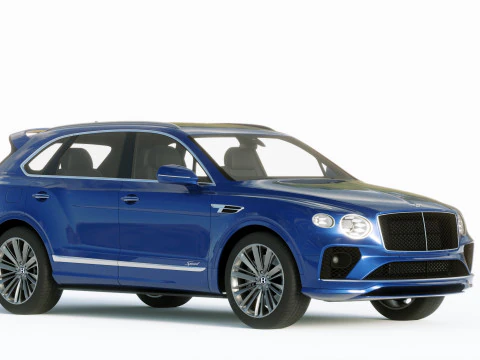 Bentley Bentayga Speed 2021 3D Model