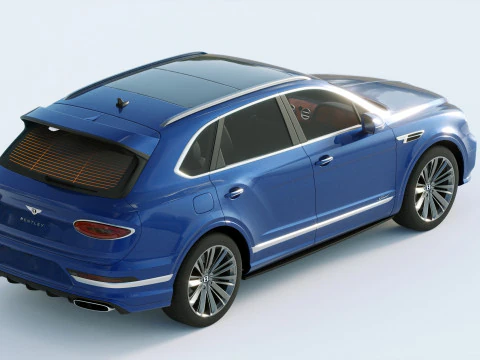 Bentley Bentayga Speed 2021 3D Model