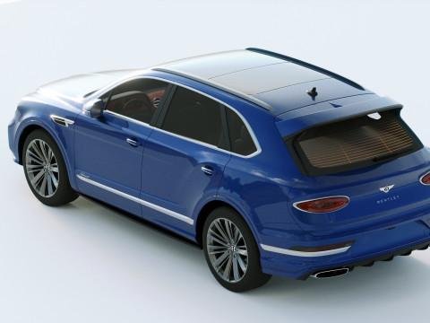 Bentley Bentayga Speed 2021 Modèle 3D
