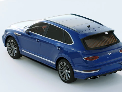 Bentley Bentayga Speed 2021 3D Model