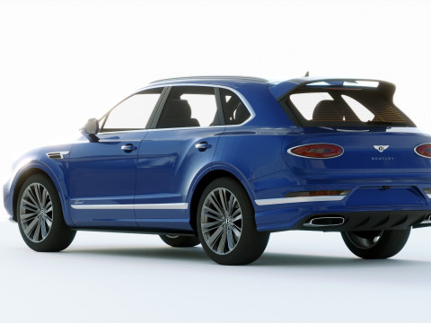 Bentley Bentayga Speed 2021 Modèle 3D