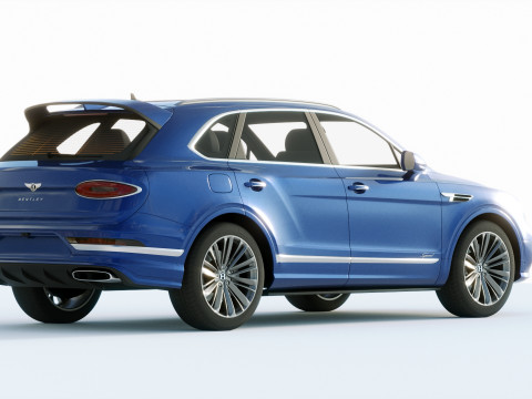 Bentley Bentayga Speed 2021 Modèle 3D