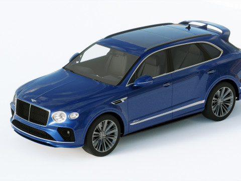 Bentley Bentayga Speed 2021 Modèle 3D
