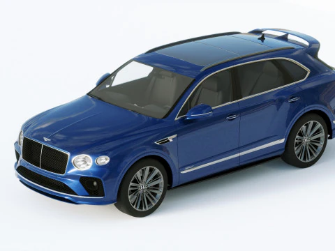 Bentley Bentayga Speed 2021 3D Model