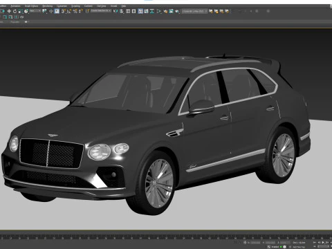 Bentley Bentayga Speed 2021 3D Model