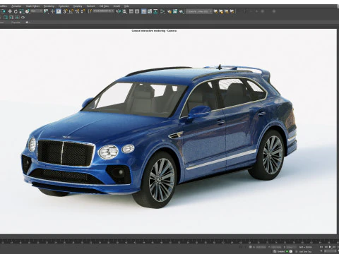 Bentley Bentayga Speed 2021 3D Model