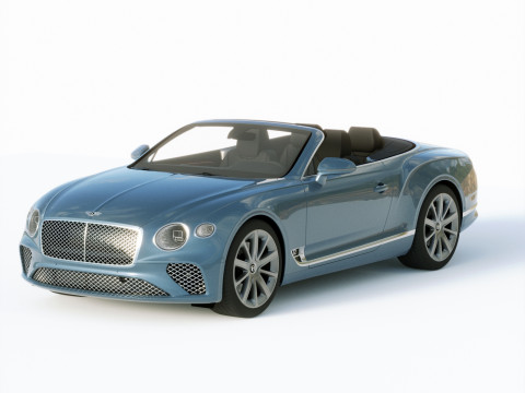 Bentley Continental GT Convertible 2020 Modello 3D