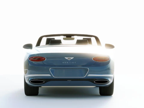 Bentley Continental GT Convertible 2020 3D Model
