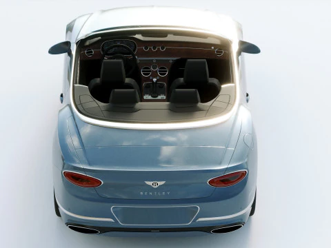 Bentley Continental GT Convertible 2020 3D Model