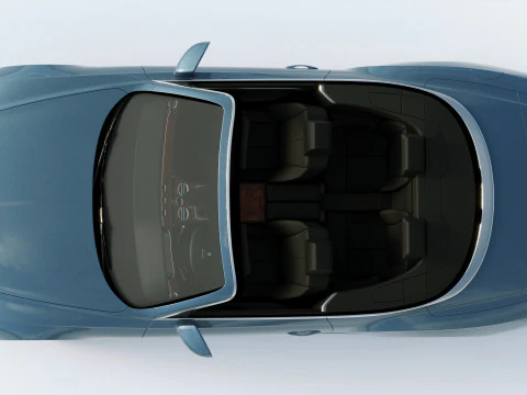 Bentley Continental GT Convertible 2020 3D Model