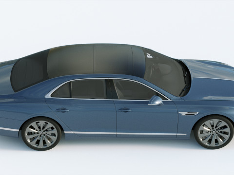 Bentley Flying Spur 2020 3D Model