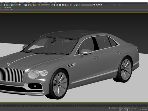 Bentley Flying Spur 2020 3D Model
