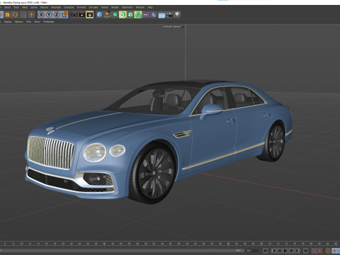 Bentley Flying Spur 2020 3D Model
